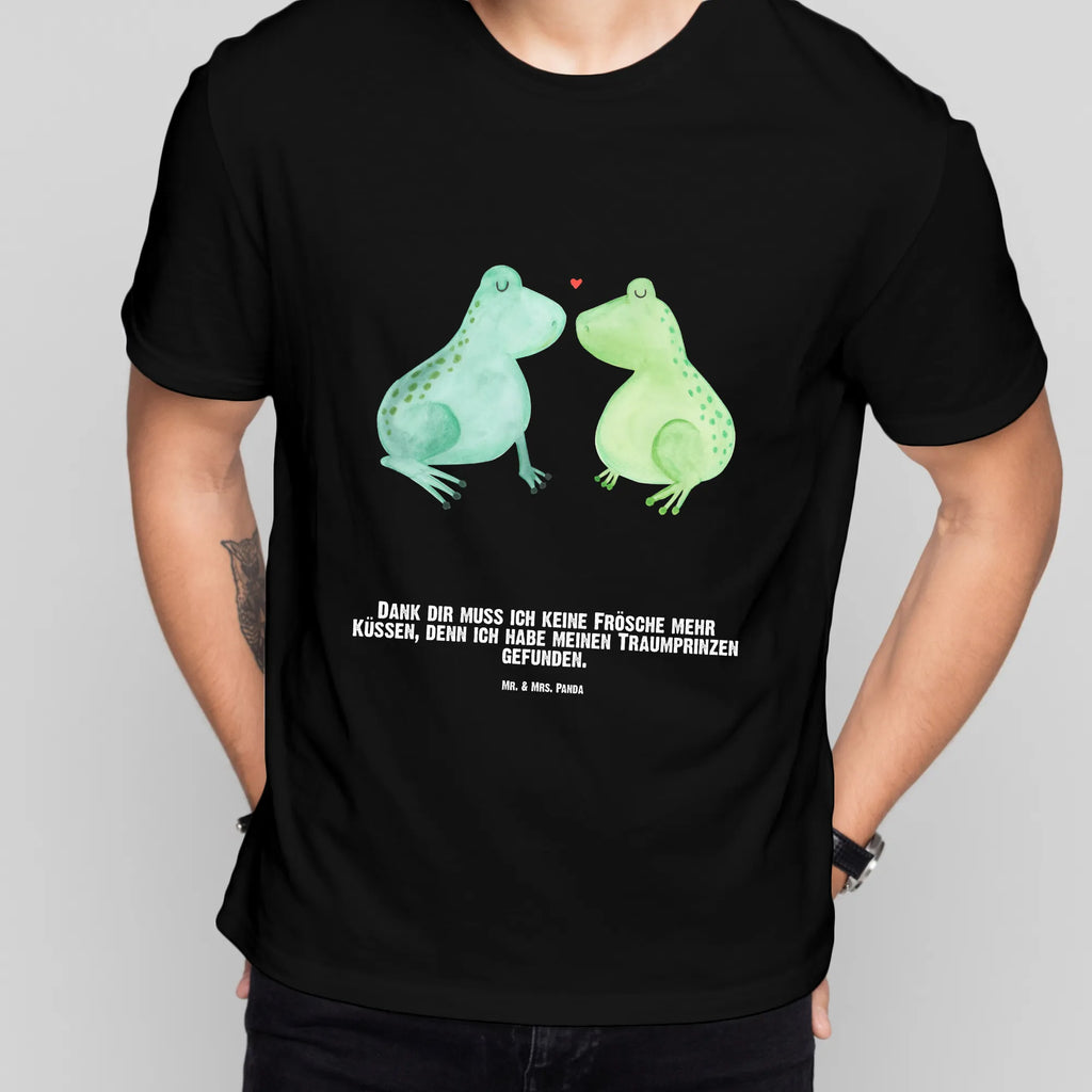 Personalised T-Shirt Frogs in love T-Shirt Personalisiert, Wunschtext, Männer, Bedrucken, T-Shirt mit Aufruck, Frauen, T-Shirt mit Namen, Liebe, Partner, Freund, Freundin, Ehemann, Ehefrau, Heiraten, Verlobung, Heiratsantrag, Liebesgeschenk, Jahrestag, Hocheitstag, Liebesbeweis, Verliebt, Geschenk Freund, Froschkönig, Verheiratet, Frosch, Verlobt, Hochzeitstag, Geschenk Freundin, Fröschchen, Frösche, Geschenk Hochzeit