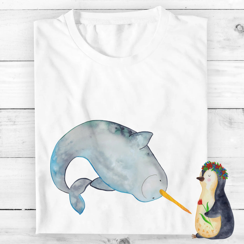 Personalisiertes T-Shirt Narwal T-Shirt mit Namen, Wunschtext, Bedrucken, T-Shirt mit Aufruck, T-Shirt Personalisiert, Meer, Urlaub, Meerestiere, Kinderzimmer, Aufräumen, Narwal, Junggesellin, Wal, Hausfrau, Putzen