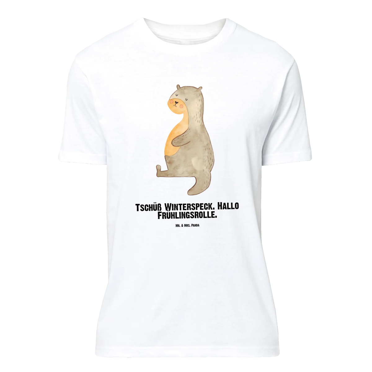 Personalised T-Shirt otter Belly otter gifts, water mammal, gift ideas for animal lovers, European otter, gifts for people in love, marten, sea otter, predator, water animal, baby otter, water, mammal, animal lover, aquatic animal, animal, Otter Sea Otter Lake Otter