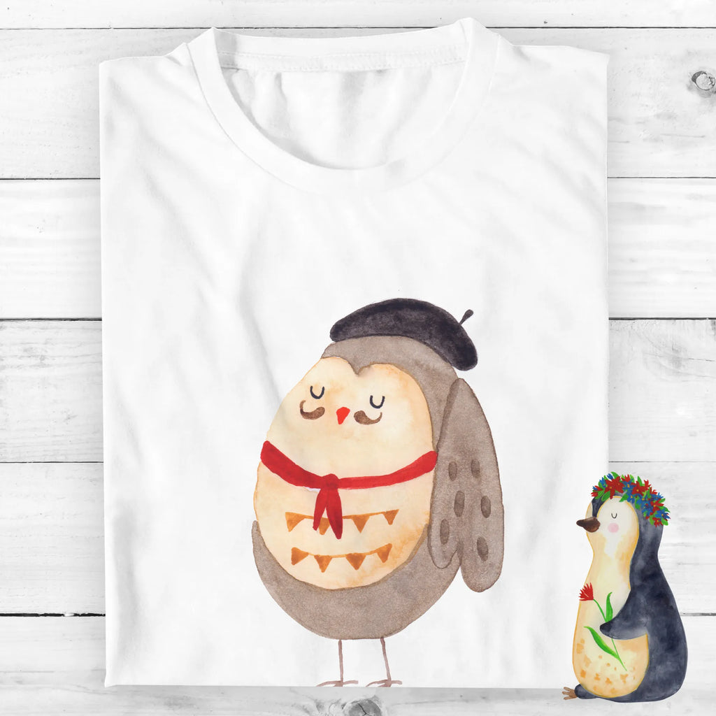 Personalisiertes T-Shirt Eule Französisch T-Shirt Personalisiert, Wunschtext, T-Shirt mit Aufruck, T-Shirt mit Namen, Bedrucken, Eule, Owl, La Vie Est Belle, Hibou, Spruch Französisch, Frankreich, Spruch schön, Eulen, Eule Deko, Das Leben Ist schön
