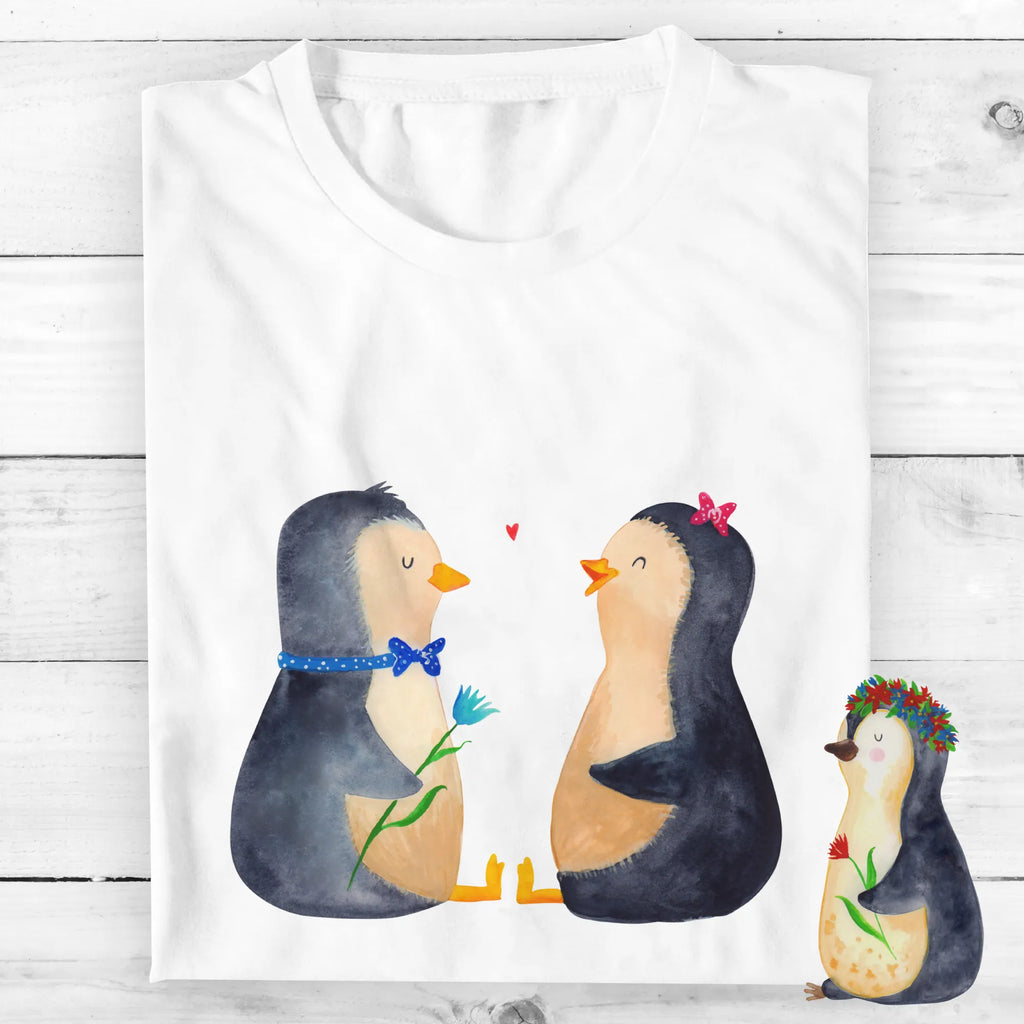 Rozmiar L Personalizowana koszulka Pingwin para T-Shirt Personalisiert, Bedrucken, T-Shirt mit Namen, T-Shirt mit Aufruck, Wunschtext, Pinguin, Große Liebe, Traumpaar, Liebesbeweis, Hochzeitstag, Pinguine, Jahrestag, Verlobung, Liebe, Liebesgeschenk, Hochzeitsgeschenk, Liebespaar, Hochzeit