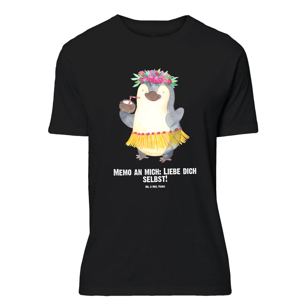 Personalised T-Shirt Penguin coconut T-Shirt Personalisiert, T-Shirt mit Aufruck, Bedrucken, Wunschtext, T-Shirt mit Namen, Pinguin, Hawaii, Pinguine, Aloha, Urlaub, Kokosnuss