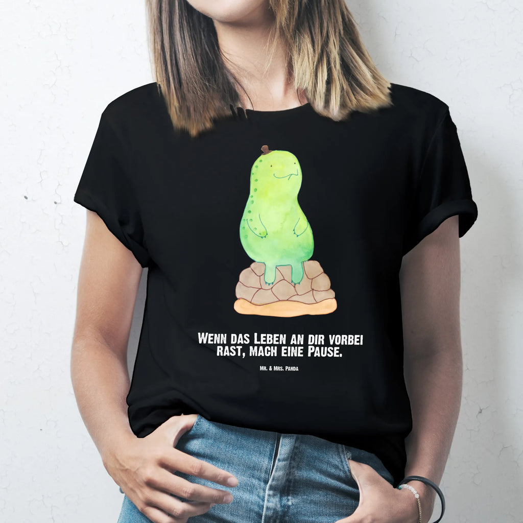 Rozmiar L Personalizowana koszulka żółw Przerwa Wunschtext, Bedrucken, Männer, T-Shirt mit Aufruck, T-Shirt mit Namen, T-Shirt Personalisiert, Frauen, Schildkröte, Entschleunigen, Achtsamkeit, achtsam