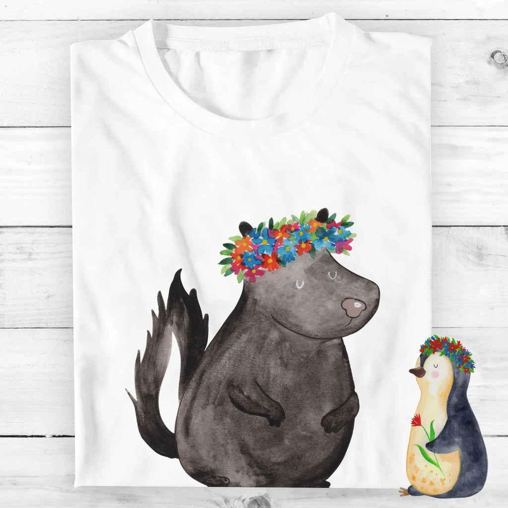 Personalised T-Shirt skunk Girl Wunschtext, T-Shirt mit Aufruck, T-Shirt mit Namen, Bedrucken, T-Shirt Personalisiert, Stinktier, Skunk, Yoga, Raubtier, Stinker, Stinki, Namaste, Wildtier