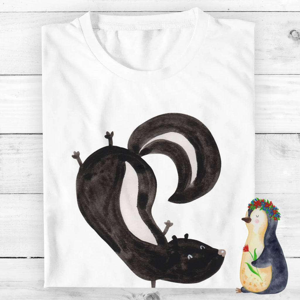 Personalised T-Shirt skunk handstand Bedrucken, T-Shirt mit Namen, T-Shirt mit Aufruck, T-Shirt Personalisiert, Wunschtext, Stinktier, Skunk, Verpielt, Wildtier, Stinker, Stinki, Kind, Spielplatz, Raubtier