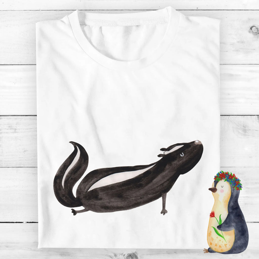 Personalised T-Shirt skunk yoga Bedrucken, T-Shirt mit Aufruck, T-Shirt Personalisiert, T-Shirt mit Namen, Wunschtext, Stinktier, Skunk, Stinker, Wildtier, Lache, Namaste, Stinki, Raubtier, Lebe, Liebe, Yoga