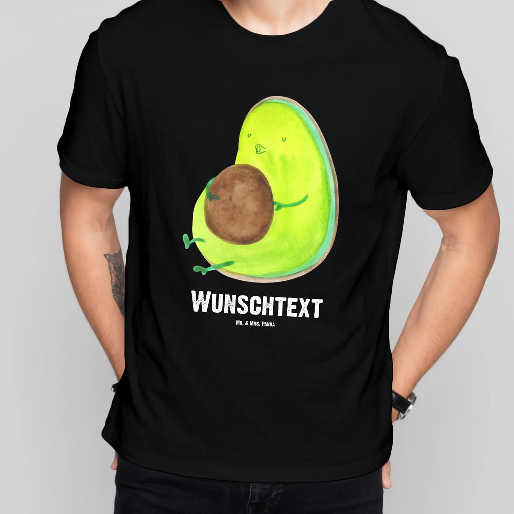 Personalisiertes T-Shirt Avocado pfeift T-Shirt mit Namen, T-Shirt mit Aufruck, Wunschtext, T-Shirt Personalisiert, Bedrucken, Veggie, Vegan, Avocado, Gesund, Diät, Ernährung, Abnehmen, dick sein