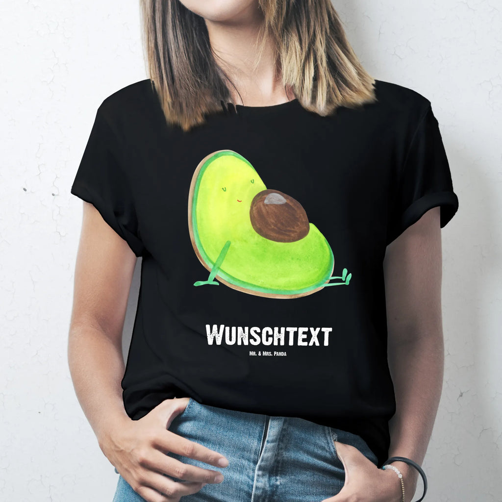 Rozmiar L Personalizowana koszulka Awokado ciąża Bedrucken, Wunschtext, T-Shirt Personalisiert, T-Shirt mit Aufruck, T-Shirt mit Namen, Avocado, Veggie, Vegan, Gesund, Schwangerschaft, Schwanger, Babyparty, Babyshower