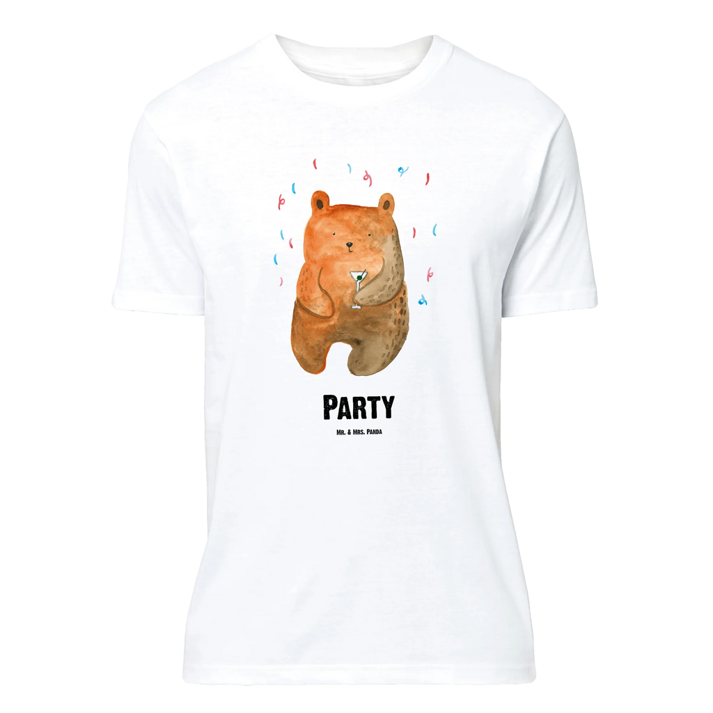 Personalised T-Shirt bear party T-Shirt Personalisiert, Wunschtext, T-Shirt mit Aufruck, Bedrucken, T-Shirt mit Namen, Teddybär, Teddy, Bär, Mitbringsel, Abfeiern, Geburtstag, Geburtstagsgeschenk, Party, Geschenk, Lustig, Gute Laune, Feiern