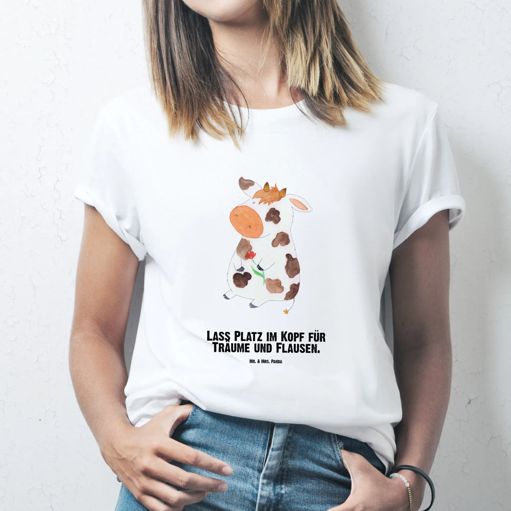 Personalised T-Shirt Cow T-Shirt Personalisiert, T-Shirt mit Namen, Bedrucken, Wunschtext, T-Shirt mit Aufruck, Landwirtin, Hoftiere, Landwirt, Bauernhof, Träume, Magie, Kuh, Milch, Hof, Spruch, Kühe, Motivtion, Flausen, Milchkuh
