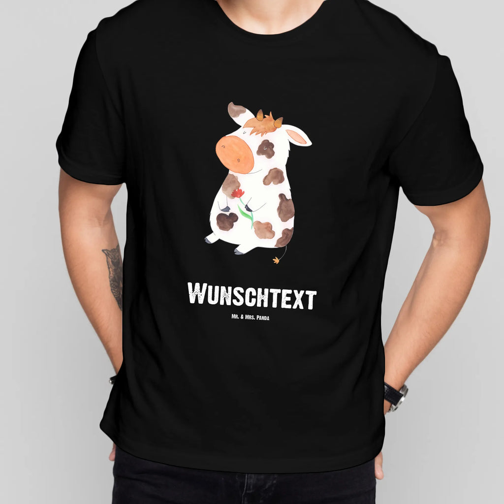 Personalised T-Shirt Cow T-Shirt Personalisiert, T-Shirt mit Namen, Bedrucken, Wunschtext, T-Shirt mit Aufruck, Landwirtin, Hoftiere, Landwirt, Bauernhof, Träume, Magie, Kuh, Milch, Hof, Spruch, Kühe, Motivtion, Flausen, Milchkuh