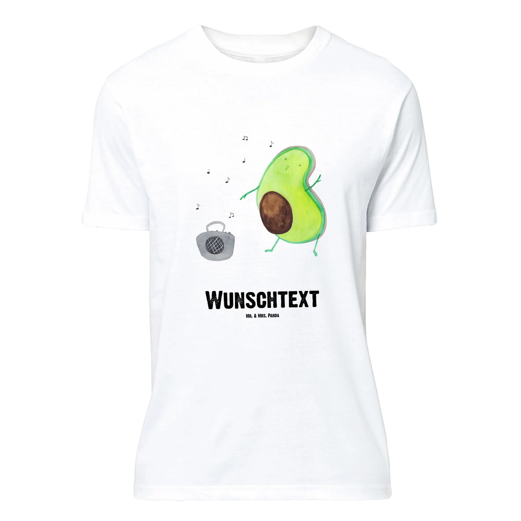 Rozmiar L Personalizowana koszulka Awokado tańczyć T-Shirt mit Namen, Bedrucken, Wunschtext, T-Shirt mit Aufruck, T-Shirt Personalisiert, Veggie, Vegan, Avocado, Gesund
