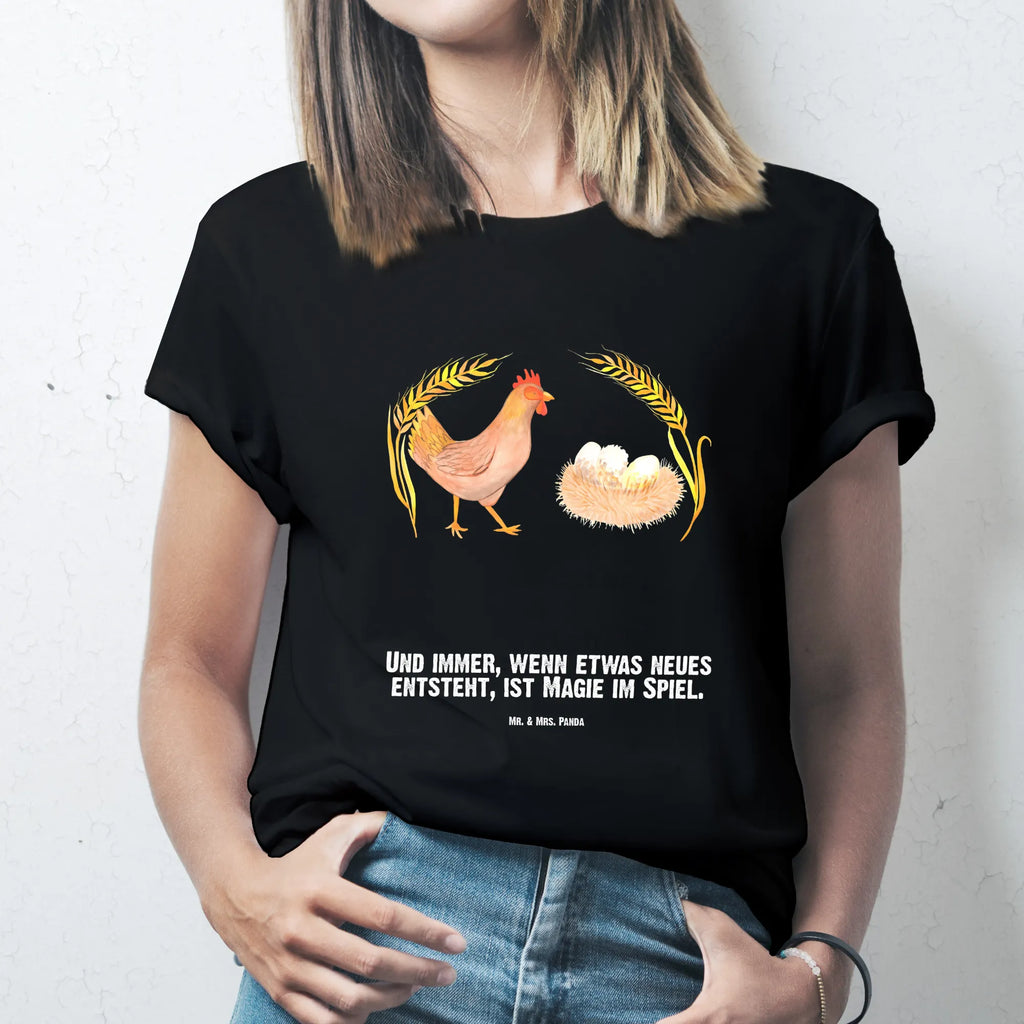 Rozmiar L Personalizowana koszulka kurczak Dumny T-Shirt mit Aufruck, Frauen, Wunschtext, Männer, T-Shirt Personalisiert, T-Shirt mit Namen, Bedrucken, Bauernhof, Hoftiere, Landwirt, Landwirtin, Motivation, Hühner, Spruch, Landleben, Hof, Magie, Eier, Geburt, Hahn, Henne, Schwangerschaft