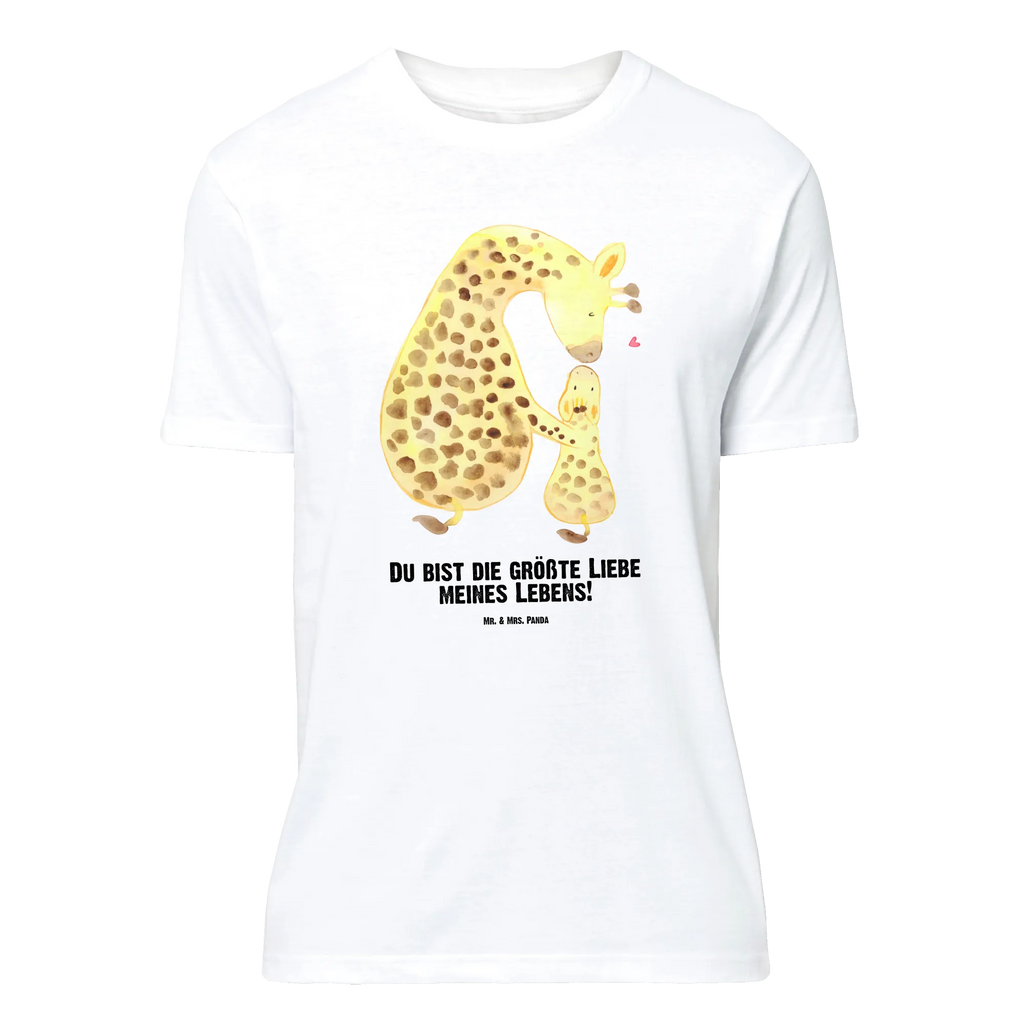 Rozmiar L Personalizowana koszulka żyrafa dziecko T-Shirt mit Namen, Bedrucken, Wunschtext, T-Shirt Personalisiert, T-Shirt mit Aufruck, Wildtiere, Afrika, Giraffe, Mama, Sohn, Kind, Tochter, Lieblingsmensch, Mutter