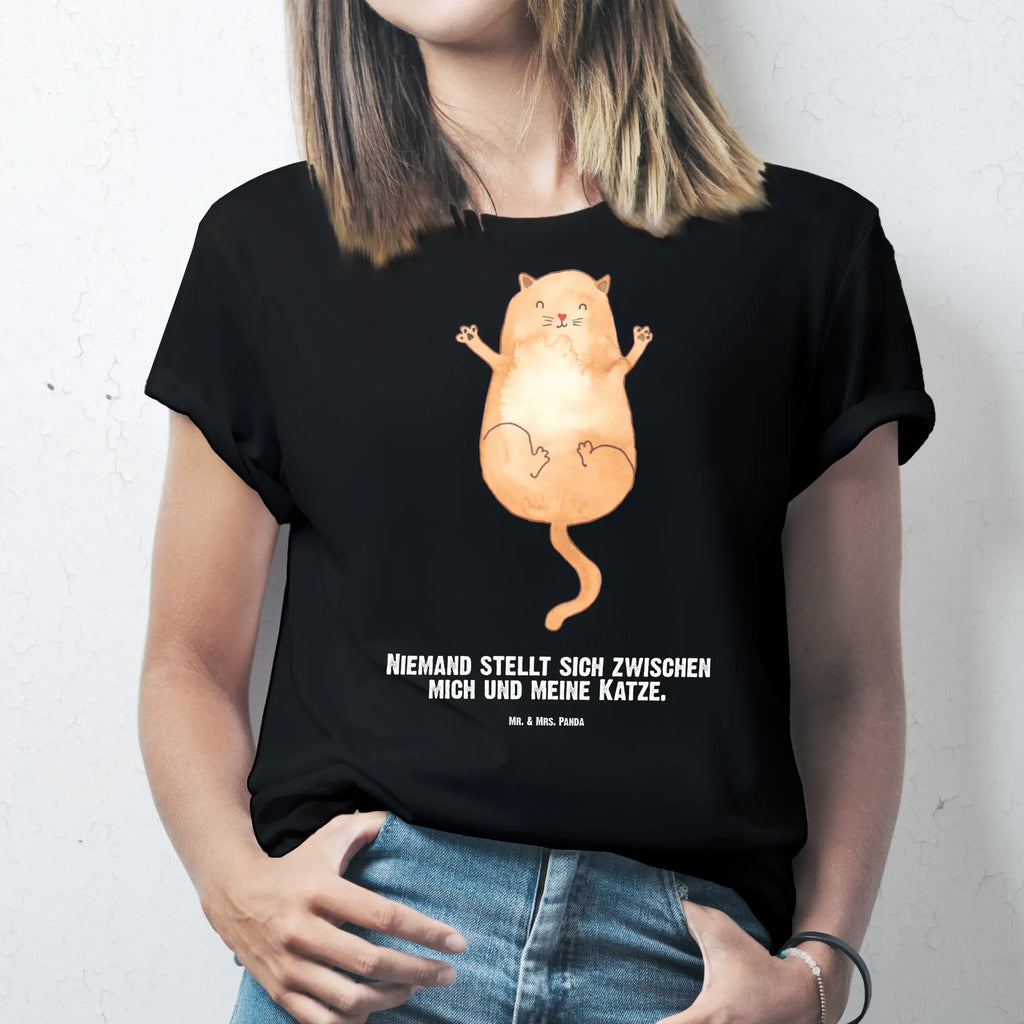 Personalised T-Shirt Cat Embrace T-Shirt Personalisiert, T-Shirt mit Aufruck, Bedrucken, T-Shirt mit Namen, Wunschtext, Katzenmotiv, Katzenliebhaber, Katzenprodukte, Katze, Katzenmotive, Katzensouvenirs, Katzenfan, Katzenaccessoires, Katzendeko, Katzenartikel, Katzenfreund, Katzenliebhaberprodukte, Cats, Katzen, Familie, Beste Freunde, Katzenbesitzerin, Katzenhalter, Kater, Haustier, Cat, Liebe, Freunde, Mietze, Katzenliebe, Freundin