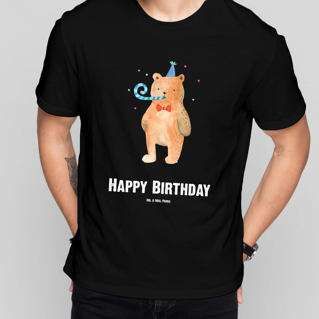 Rozmiar L Personalizowana koszulka Niedźwiedź urodziny Wunschtext, Männer, T-Shirt Personalisiert, Frauen, Bedrucken, T-Shirt mit Namen, T-Shirt mit Aufruck, Teddybär, Teddy, Bär, Alles Gute, Happy Birthday, Geburtstag, Glückwunsch