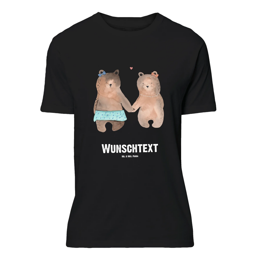 Personalisiertes T-Shirt Bär Freundin Wunschtext, T-Shirt Personalisiert, T-Shirt mit Namen, T-Shirt mit Aufruck, Bedrucken, Teddybär, Teddy, Bär, Bär Freundin Beste Freund Liebe Liebesbeweis Verliebt Kumpel Kumpeliene