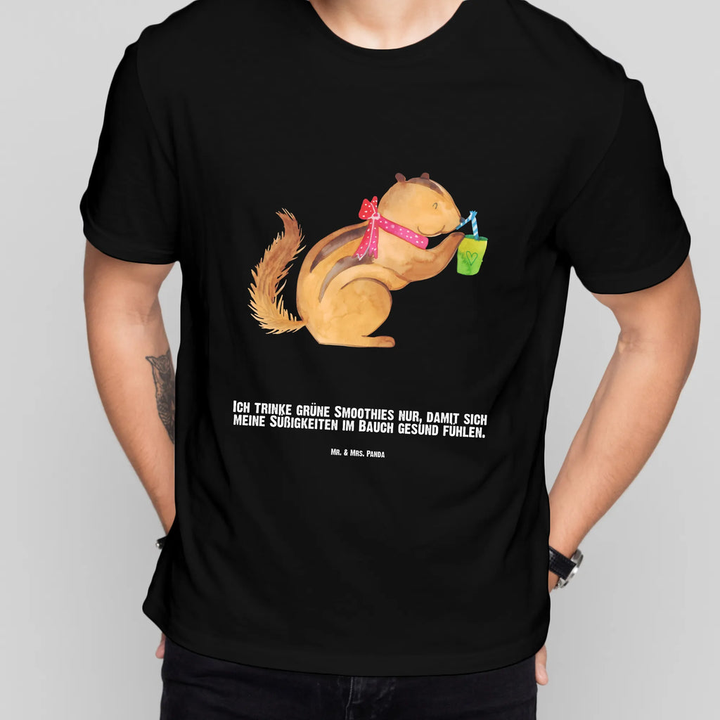 Personalised T-Shirt Squirrel smoothies Wunschtext, T-Shirt mit Aufruck, T-Shirt Personalisiert, Bedrucken, T-Shirt mit Namen, Gute Laune, Lustige Sprüche, Tiere, Tiermotive, Green Smoothies, Streifenhörnchen, Abnehmen, Diät, Eichhörnchen