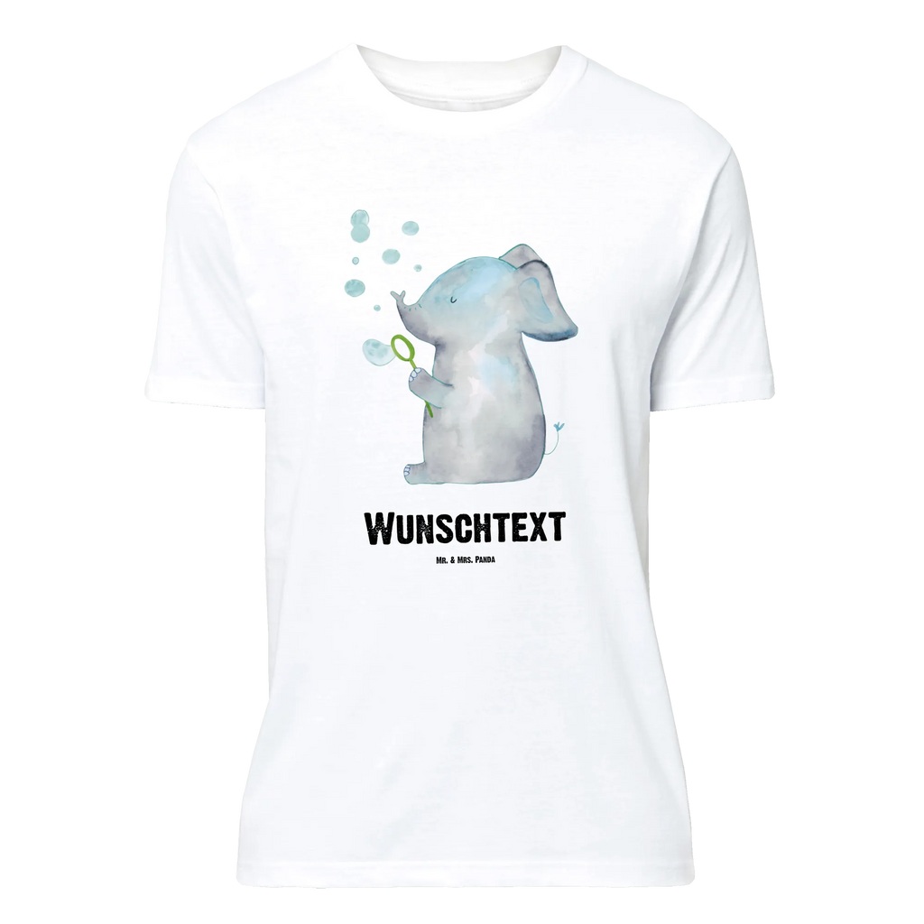 Personalised T-Shirt elephant soap bubbles Bedrucken, T-Shirt mit Aufruck, Wunschtext, T-Shirt Personalisiert, T-Shirt mit Namen, Gute Laune, Lustige Sprüche, Tiere, Tiermotive, Liebesspruch, Seifenblasen, Elefant, Heimat, Elefanten, Dickhäuter, Gefühl. Daheim, Rüsseltier, Liebe, Liebesbeweis