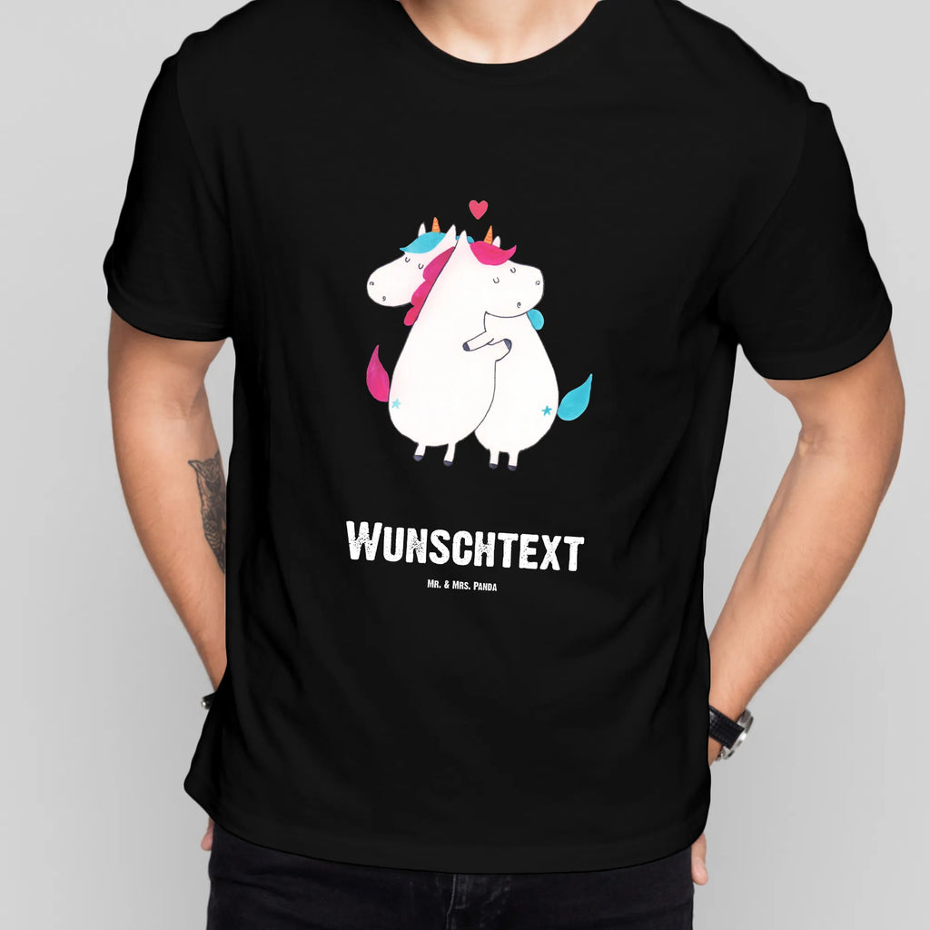 Rozmiar L Personalizowana koszulka jednorożec Wiadomość T-Shirt Personalisiert, T-Shirt mit Aufruck, Wunschtext, T-Shirt mit Namen, Bedrucken, Einhorn Deko, Unicorn, Einhorn, Einhörner, Ehe, Spruch, Valentine, Geschenk, Liebe, Partner, Lustig, Valentinstag, Witzig