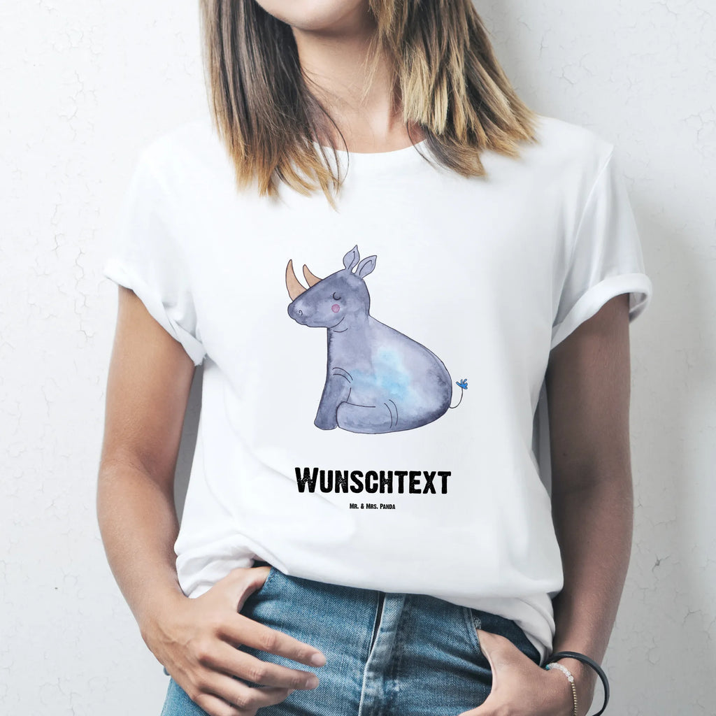 Rozmiar L Personalizowana koszulka Jednorożec Nosorożec Wunschtext, T-Shirt mit Namen, Bedrucken, T-Shirt Personalisiert, T-Shirt mit Aufruck, Einhorn Deko, Unicorn, Einhorn, Einhörner, Nashörner, Nashorn, Witzig, Erwachsenwerden, Glitzer, Zoo, Einhornpower, Lustig, Regenbogen