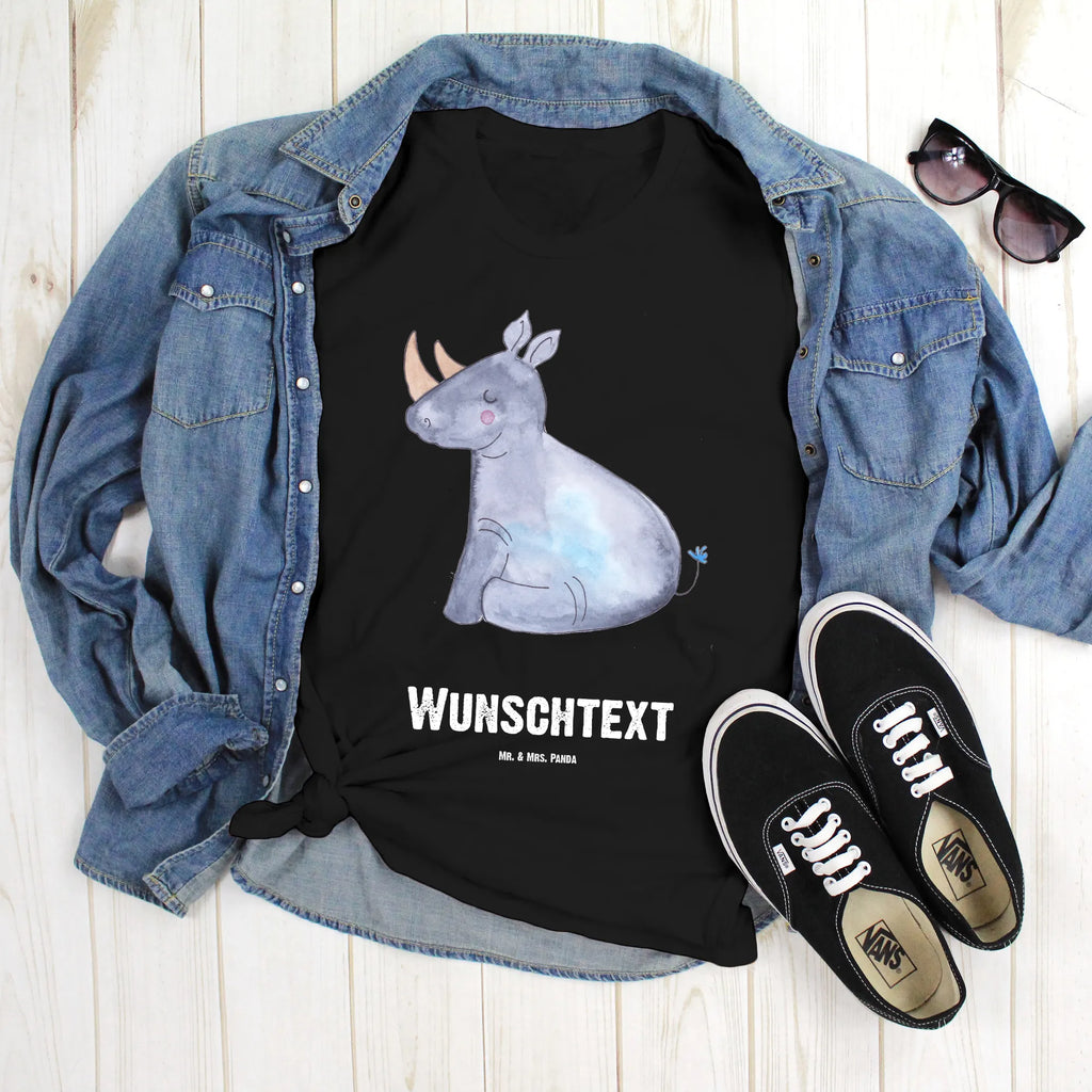 Rozmiar L Personalizowana koszulka Jednorożec Nosorożec Wunschtext, T-Shirt mit Namen, Bedrucken, T-Shirt Personalisiert, T-Shirt mit Aufruck, Einhorn Deko, Unicorn, Einhorn, Einhörner, Nashörner, Nashorn, Witzig, Erwachsenwerden, Glitzer, Zoo, Einhornpower, Lustig, Regenbogen