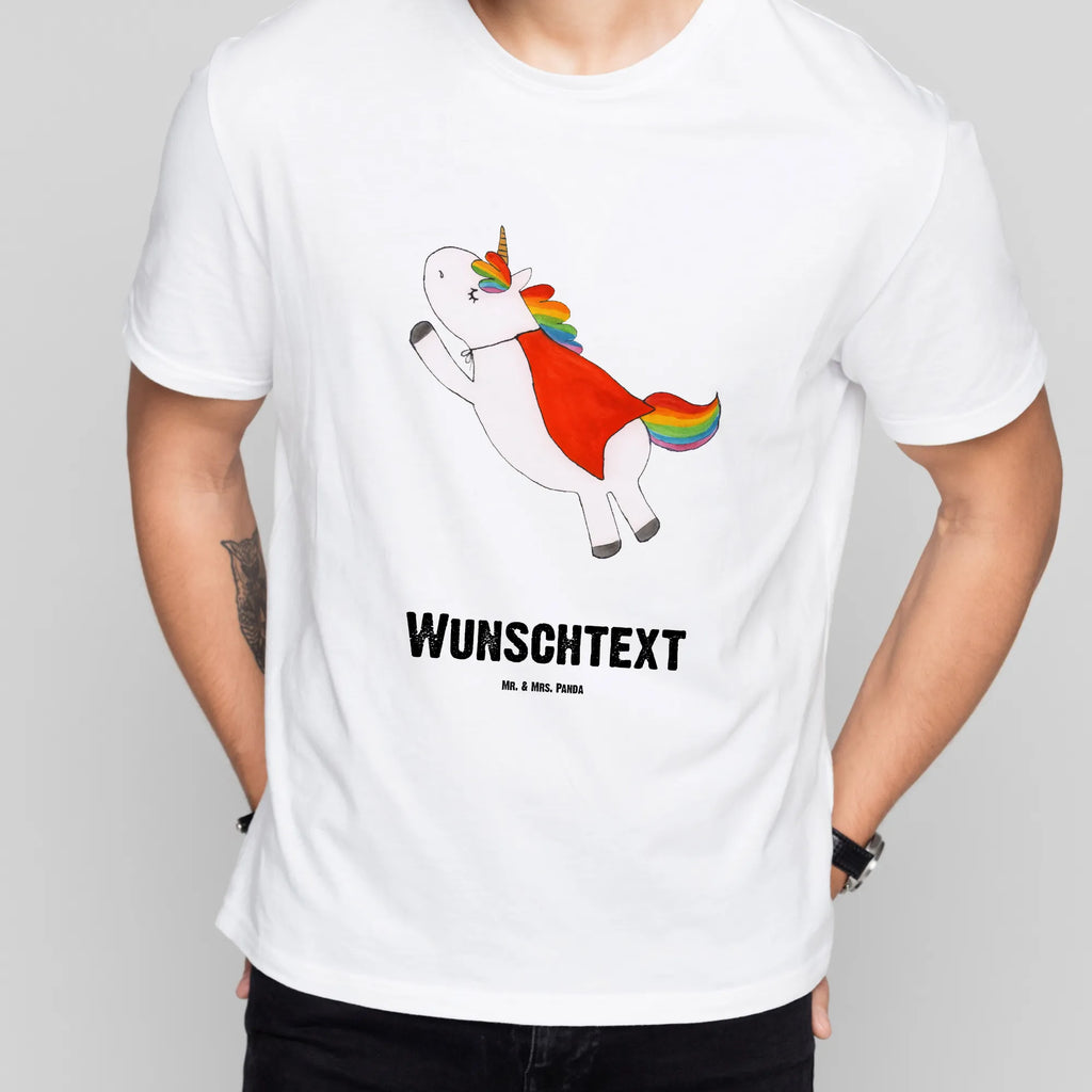 Rozmiar L Personalizowana koszulka Jednorożec Super T-Shirt Personalisiert, T-Shirt mit Namen, T-Shirt mit Aufruck, Bedrucken, Wunschtext, Einhorn Deko, Einhorn, Einhörner, Unicorn, Mädchen, Superheld, Held, Traummann, Freundin, Geschenk, Girl
