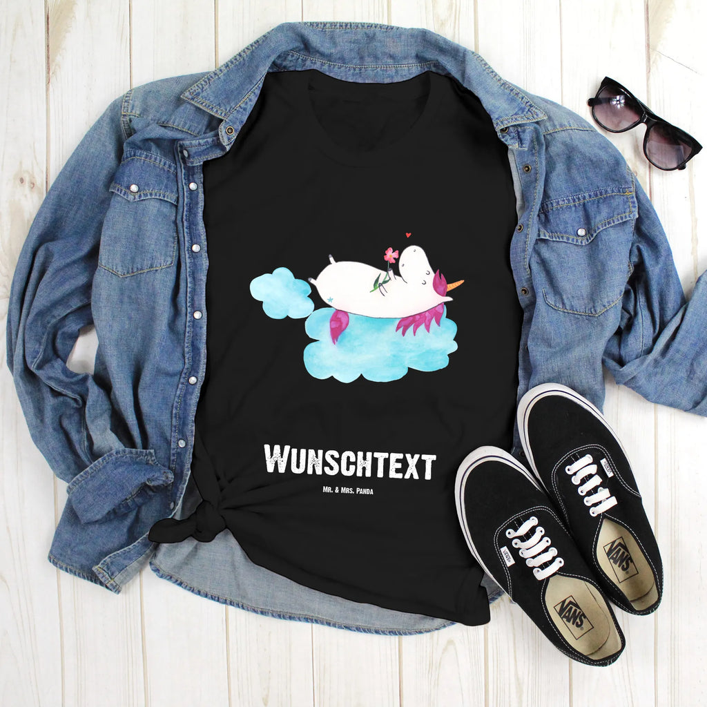 Personalised T-Shirt unicorn In love T-Shirt Personalisiert, T-Shirt mit Namen, Bedrucken, Wunschtext, T-Shirt mit Aufruck, Einhorn Deko, Einhorn, Einhörner, Unicorn, Liebe, Freundin, Wolke, Liebesbeweis, Verliebt