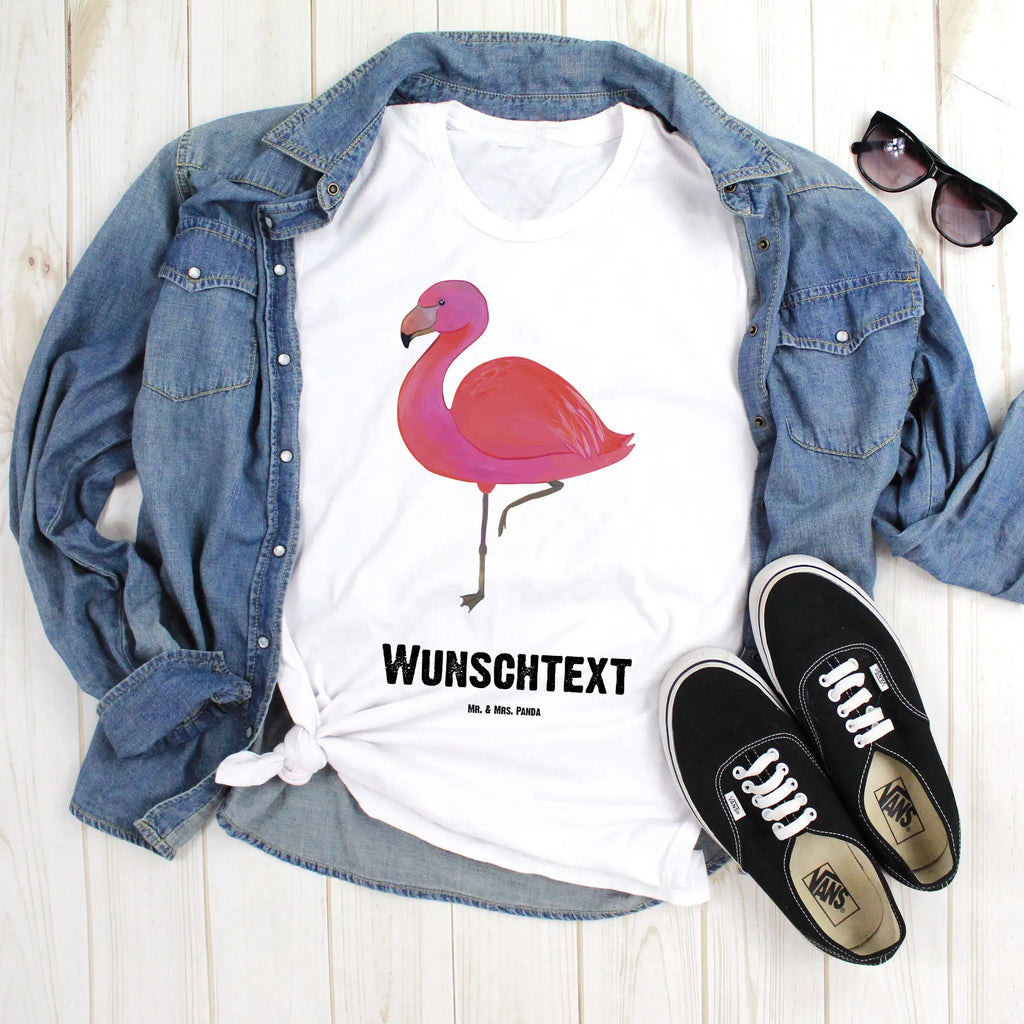Personalised T-Shirt flamingo Classic Männer, T-Shirt Personalisiert, Wunschtext, T-Shirt mit Namen, Bedrucken, T-Shirt mit Aufruck, Frauen, Flamingo, Einzigartig, Freundinnen, ich, Sohn, Geschwister, Tochter, Selbstliebe, Spruch, Stolz, Außenseiter, für mich, Freundin