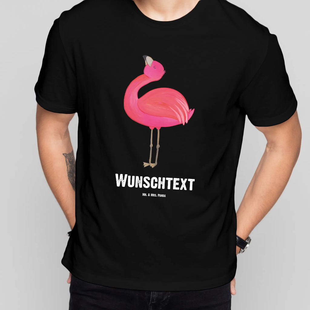 Rozmiar L Personalizowana koszulka Flamingo Duma T-Shirt Personalisiert, Bedrucken, T-Shirt mit Aufruck, Wunschtext, T-Shirt mit Namen, Flamingo, Schwester, Selbstakzeptanz, Beste Freundin, Tochter, Mama, Freude, Freundin, Stolz, Selbstliebe