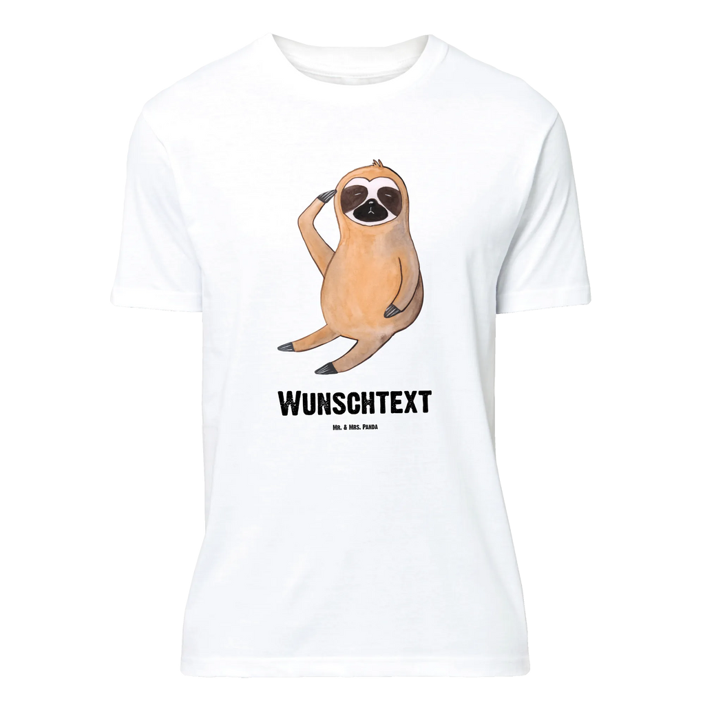 Rozmiar L Personalizowana koszulka leniwiec ptak Bedrucken, T-Shirt mit Namen, Wunschtext, T-Shirt Personalisiert, T-Shirt mit Aufruck, Faultier Deko, Faultier Geschenk, Faultier, Lieblingstier, Früher Vogel, Vogel, faul, Morgenmuffel, Faultiere, Spinner, Der Frühe Vogel, Faultierwelt, Frühaufsteher