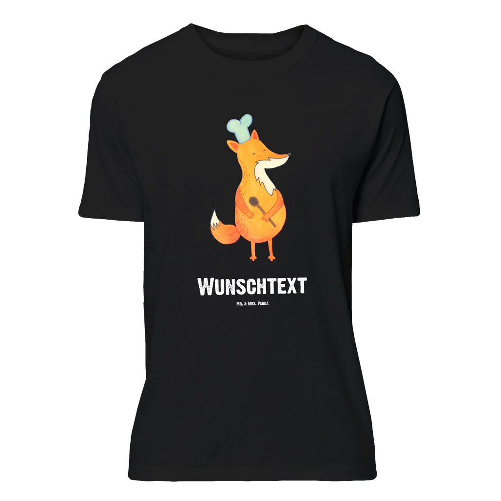 Personalisiertes T-Shirt Fuchs Koch T-Shirt mit Namen, T-Shirt Personalisiert, Frauen, Bedrucken, T-Shirt mit Aufruck, Männer, Wunschtext, Fuchs, Küche Spruch, Füchse, Köche, Koch Geschenk, witzig, Bäcker, Spruch lustig, Küche Deko, Party Spruch