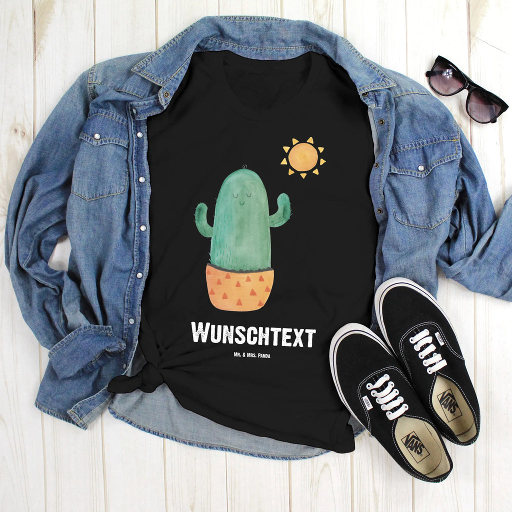 Personalisiertes T-Shirt Kaktus Sonnenanbeter Wunschtext, T-Shirt mit Namen, T-Shirt mit Aufruck, Bedrucken, T-Shirt Personalisiert, Kakteen, Kaktus, Glück, Neustart, Sonne, Motivation, Freundin, Scheidung, Trennung, Sonnenschein, Liebeskummer Geschenk, Ehebruch, Liebeskummer, glücklich, Geschenkidee, Liebe Kaktusliebe