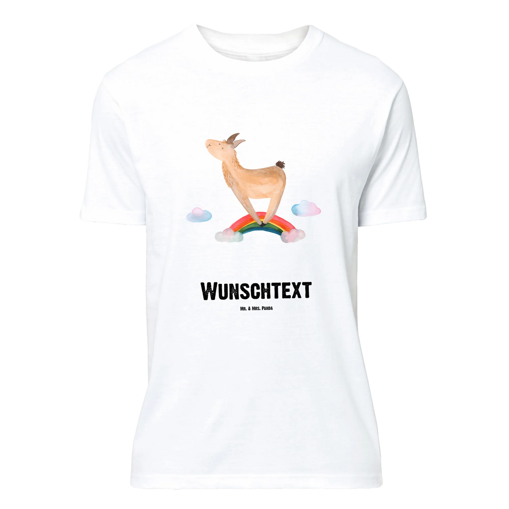 Rozmiar L Personalizowana koszulka lama tęcza T-Shirt mit Aufruck, T-Shirt Personalisiert, Bedrucken, T-Shirt mit Namen, Wunschtext, Alpaka, Lama, Außenseiter, Freiheit, Lamas, Schule, Wolkenland, Haters, Regenbogen, Abi, Haters Gonna Hate, Selbstständig, Hobby