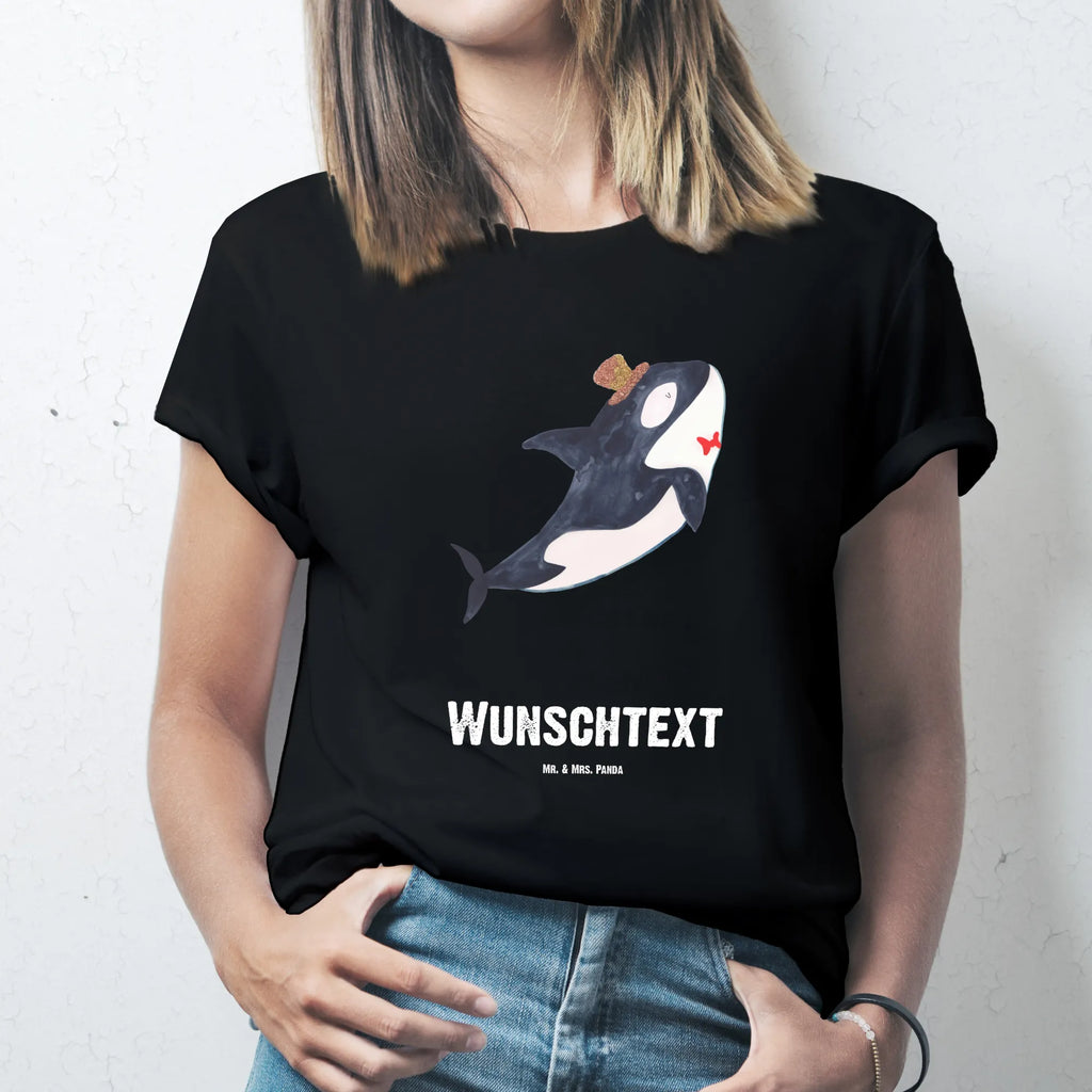 Rozmiar L Personalizowana koszulka Orka cylinder T-Shirt mit Aufruck, Wunschtext, Bedrucken, T-Shirt mit Namen, T-Shirt Personalisiert, Meer, Urlaub, Meerestiere, Konfetti, Orca, Glitzer, Geburtstag, Fest, Glitter, Glückwunsch, Fete, Narwal, Feier