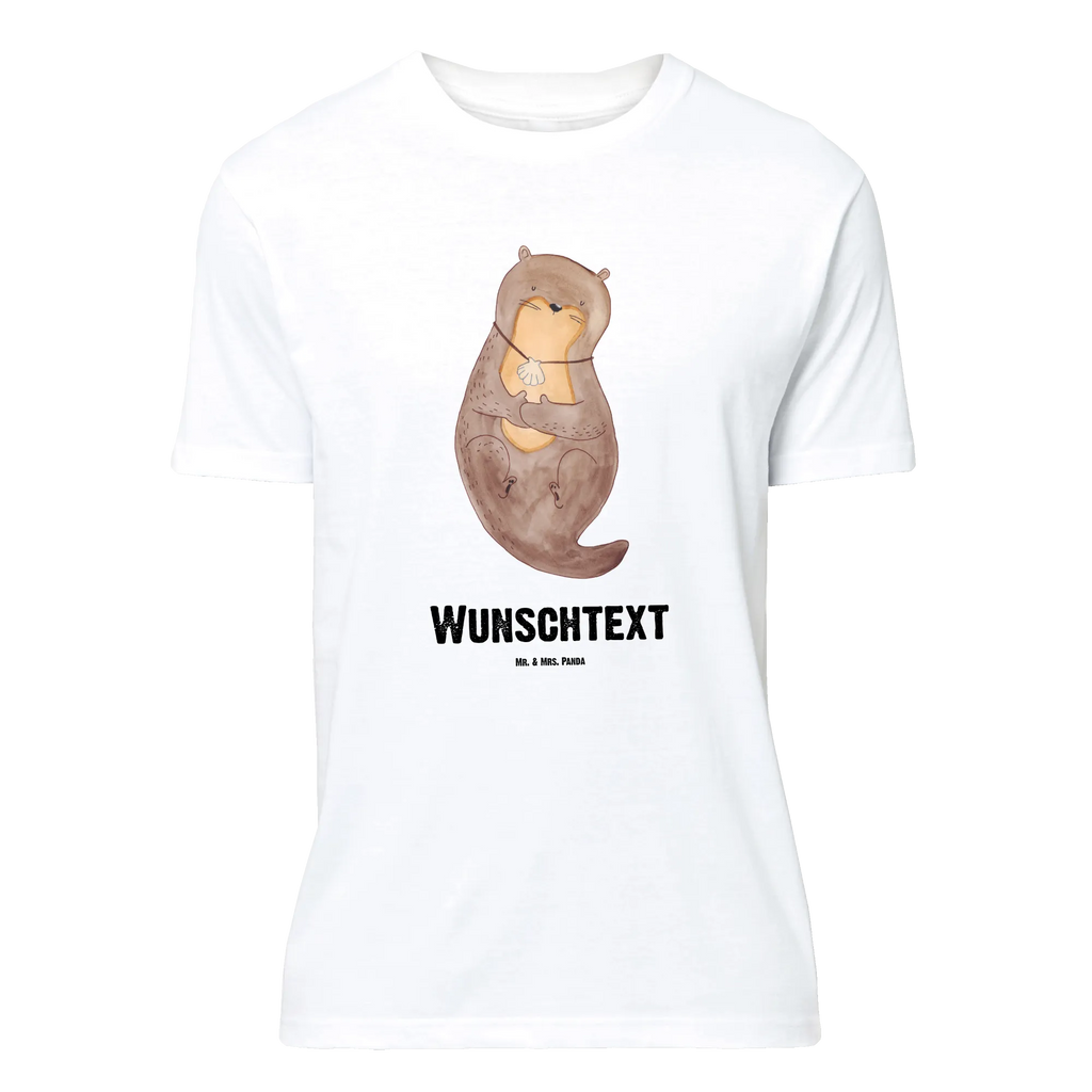 Personalised T-Shirt otter shell Frauen, Wunschtext, Bedrucken, T-Shirt mit Aufruck, T-Shirt mit Namen, Männer, T-Shirt Personalisiert, Otter, Fischotter, Seeotter, Tagträumen, träumen, Motivation, Büro, Otterliebe, grübeln