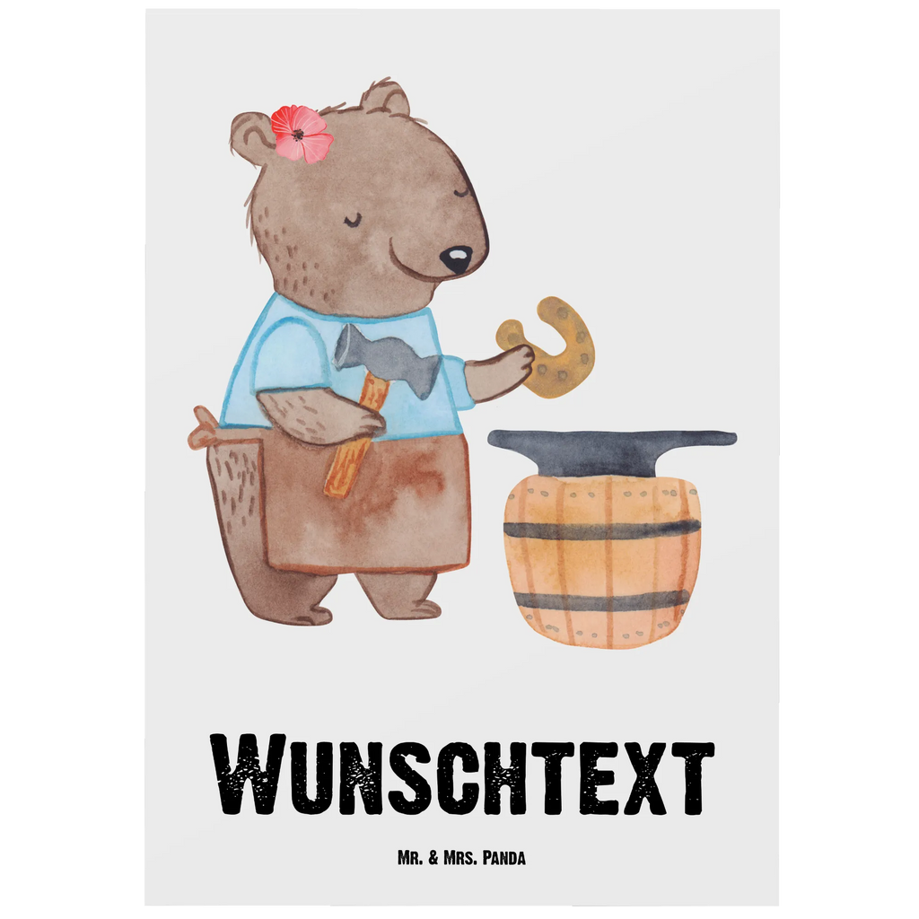 Personalisierte Postkarte Schmiedin mit Herz Grußkarte mit Namen, Grußkarte mit Wunschtext, Postkarte personalisierbar, Ansichtskarte mit Namen, Postkarte mit Namen, Einladung mit Wunschtext, Karte mit Namen, Geschenkkarte mit Wunschtext, Postkarte bedrucken, Geschenkkarte mit Namen, Ansichtskarte mit Wunschtext, Karte mit Wunschtext, Postkarte mit Wunschtext, Einladung mit Namen, Beruf, Ausbildung, Jubiläum, Abschied, Rente, Kollege, Kollegin, Geschenk, Schenken, Arbeitskollege, Mitarbeiter, Firma, Danke, Dankeschön