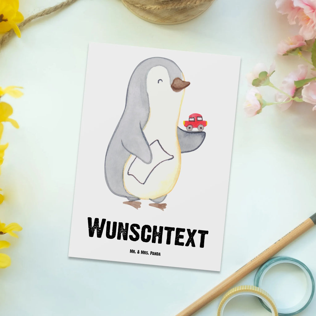 Personalisierte Postkarte Autohändler mit Herz Grußkarte mit Wunschtext, Geschenkkarte mit Wunschtext, Postkarte bedrucken, Einladung mit Wunschtext, Postkarte personalisierbar, Ansichtskarte mit Namen, Geschenkkarte mit Namen, Postkarte mit Wunschtext, Karte mit Namen, Grußkarte mit Namen, Ansichtskarte mit Wunschtext, Einladung mit Namen, Karte mit Wunschtext, Postkarte mit Namen, Beruf, Ausbildung, Jubiläum, Abschied, Rente, Kollege, Kollegin, Geschenk, Schenken, Arbeitskollege, Mitarbeiter, Firma, Danke, Dankeschön, Gebrauchtwagenhändler, Eröffnung Autohaus, Autohandel, Autoverkäufer, Autohändler