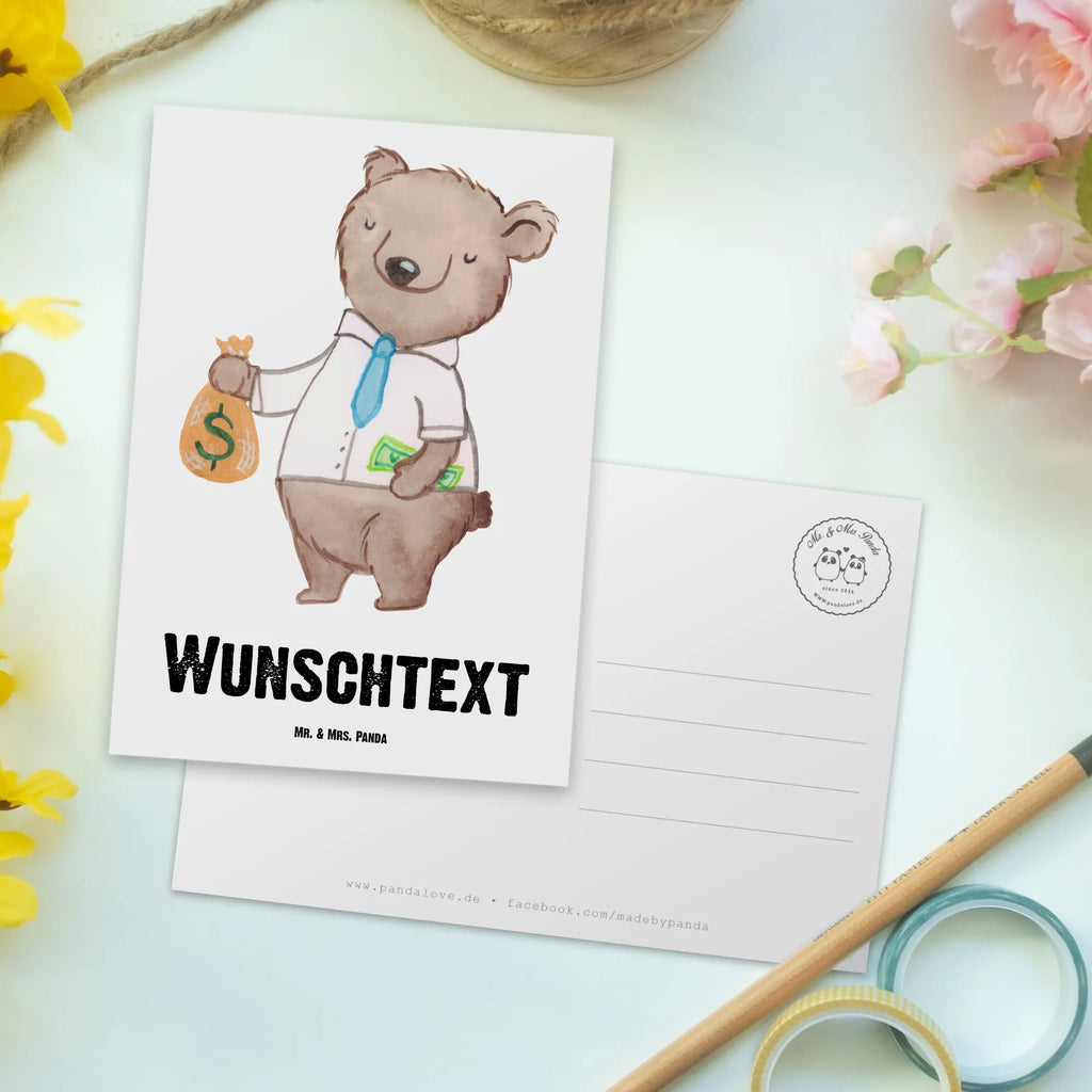 Personalisierte Postkarte Bänker Herz Einladung mit Namen, Ansichtskarte mit Namen, Geschenkkarte mit Namen, Karte mit Wunschtext, Postkarte mit Wunschtext, Grußkarte mit Wunschtext, Postkarte bedrucken, Grußkarte mit Namen, Geschenkkarte mit Wunschtext, Einladung mit Wunschtext, Karte mit Namen, Postkarte personalisierbar, Ansichtskarte mit Wunschtext, Postkarte mit Namen, Beruf, Ausbildung, Jubiläum, Abschied, Rente, Kollege, Kollegin, Geschenk, Schenken, Arbeitskollege, Mitarbeiter, Firma, Danke, Dankeschön, Bankfachmann, Bankangestellter, Bankberater, Bänker