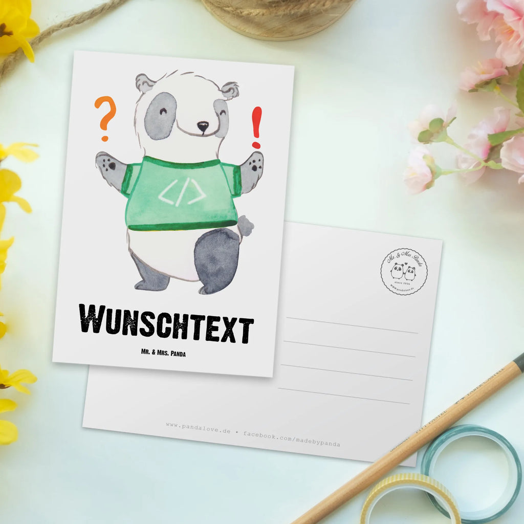Personalisierte Postkarte Programmierer mit Herz Karte mit Namen, Postkarte mit Namen, Grußkarte mit Namen, Grußkarte mit Wunschtext, Karte mit Wunschtext, Geschenkkarte mit Wunschtext, Ansichtskarte mit Namen, Einladung mit Namen, Geschenkkarte mit Namen, Einladung mit Wunschtext, Postkarte personalisierbar, Postkarte mit Wunschtext, Postkarte bedrucken, Ansichtskarte mit Wunschtext, Beruf, Ausbildung, Jubiläum, Abschied, Rente, Kollege, Kollegin, Geschenk, Schenken, Arbeitskollege, Mitarbeiter, Firma, Danke, Dankeschön, Computerfreak, Softwarentwickler, Datenverarbeiter, IT-Spezialist, Computerfachmann, Softwareingenieur, Programmierer, Nerd