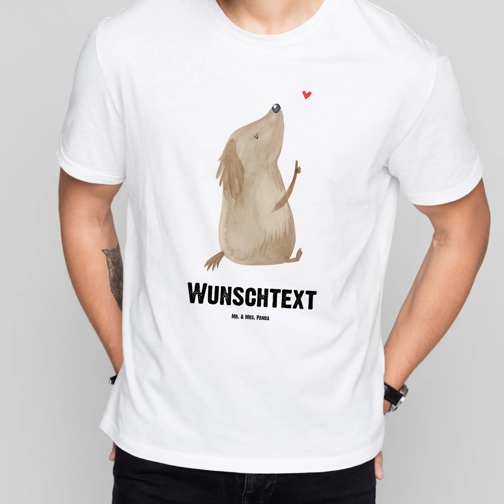 Rozmiar L Personalizowana koszulka Pies miłość Bedrucken, T-Shirt mit Aufruck, Wunschtext, T-Shirt Personalisiert, T-Shirt mit Namen, Hundemotiv, Hund, Sprüche, Hunderasse, Hundebesitzer, Haustier, Tierliebhaber, Hunde, Hundeliebe, Frauchen, Liebe, Hundeglück