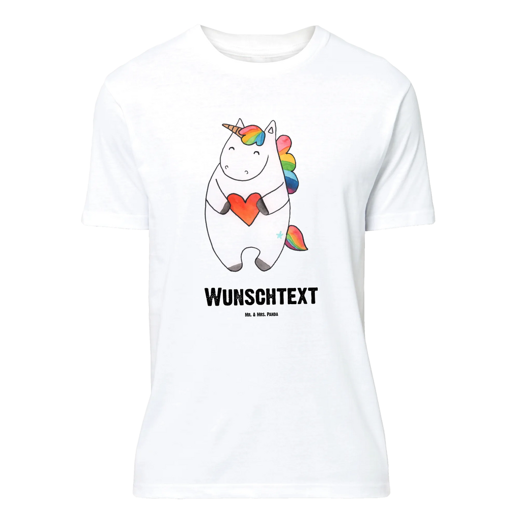 Rozmiar L Personalizowana koszulka Jednorożec serce T-Shirt mit Aufruck, Bedrucken, T-Shirt Personalisiert, Wunschtext, T-Shirt mit Namen, Einhorn Deko, Unicorn, Einhorn, Einhörner, Schlimm, Witzig, Bunt, böse, Lustig, Freundin, Anders, Herz