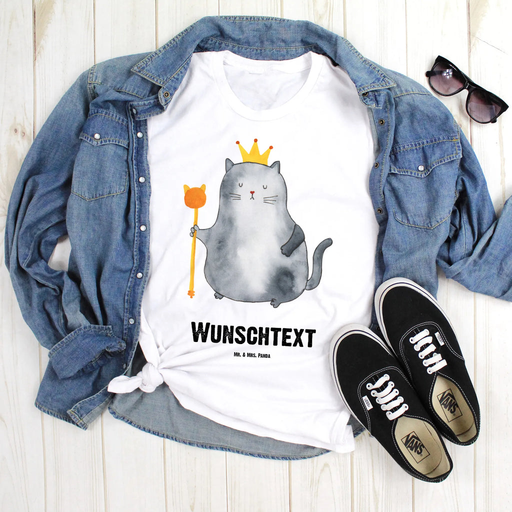 Personalised T-Shirt Cat king T-Shirt Personalisiert, T-Shirt mit Namen, Frauen, Männer, T-Shirt mit Aufruck, Katzenaccessoires, Katzenartikel, Katzenprodukte, Katzenliebhaber, Katzenmotiv, Katzenfreund, Katzenmotive, Katzendeko, Katze, Katzenliebhaberprodukte, Katzensouvenirs, Katzenfan, Königin, erste eigenen Wohnung, Umzug, König, Cats, Haustier, Wohnung, Cat, Einzug, Familie, Katzenhalter, Mietzhaus, Katzenbesitzerin, Mietze, Katzen, Kater, Queen