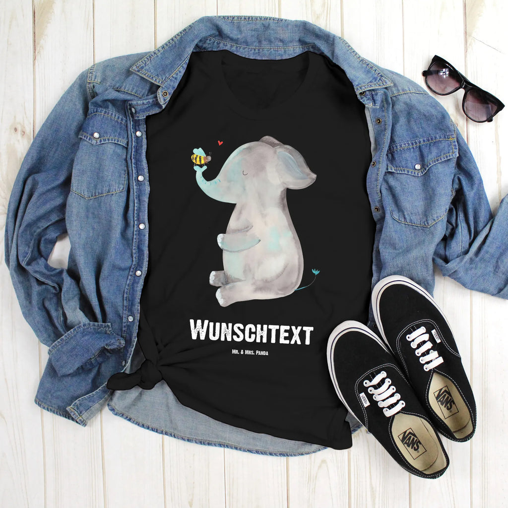Rozmiar L Personalizowana koszulka słoń pszczoła Bedrucken, T-Shirt mit Aufruck, Wunschtext, T-Shirt mit Namen, T-Shirt Personalisiert, Lustige Sprüche, Gute Laune, Tiere, Tiermotive, Liebesspruch, Liebesbeweis, Liebe, Jahrestag, Heiratsantrag, Biene, Liebesgeschenk, Hochzeitsgeschenk, Elefant