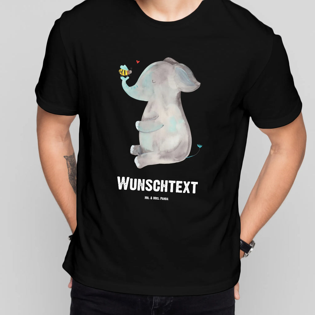 Rozmiar L Personalizowana koszulka słoń pszczoła Bedrucken, T-Shirt mit Aufruck, Wunschtext, T-Shirt mit Namen, T-Shirt Personalisiert, Lustige Sprüche, Gute Laune, Tiere, Tiermotive, Liebesspruch, Liebesbeweis, Liebe, Jahrestag, Heiratsantrag, Biene, Liebesgeschenk, Hochzeitsgeschenk, Elefant