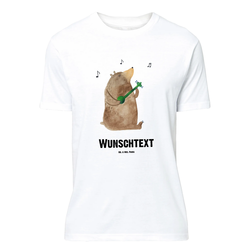 Personalised T-Shirt bear guitar T-Shirt mit Namen, T-Shirt mit Aufruck, Bedrucken, Wunschtext, T-Shirt Personalisiert, Teddybär, Teddy, Bär