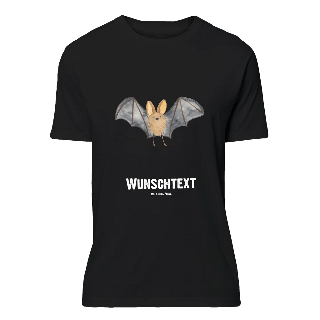 Personalisiertes T-Shirt Fledermaus Flügel Bedrucken, T-Shirt mit Aufruck, T-Shirt mit Namen, T-Shirt Personalisiert, Wunschtext, Lustige Sprüche, Gute Laune, Tiere, Tiermotive