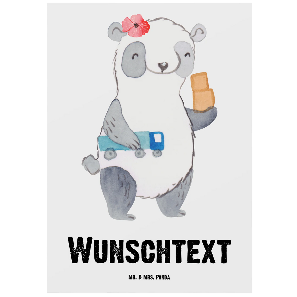 Personalised postcard Freight forwarding clerk heart gift, gift idea, best, farewell gift, passing exam, anniversary, retirement, promotion, job start, sayings, funny, profession