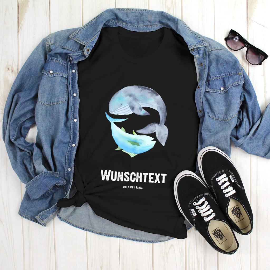 Rozmiar L Personalizowana koszulka wieloryb tuńczyk Wunschtext, T-Shirt mit Namen, T-Shirt mit Aufruck, T-Shirt Personalisiert, Bedrucken, Lustige Sprüche, Gute Laune, Tiere, Tiermotive, Wal, Wortwitz Lustig, Spruch Lustig, Witz, Flachwitz Geschenk, Flachwitz, Tunfisch, Wahl, Spruch Des Tages
