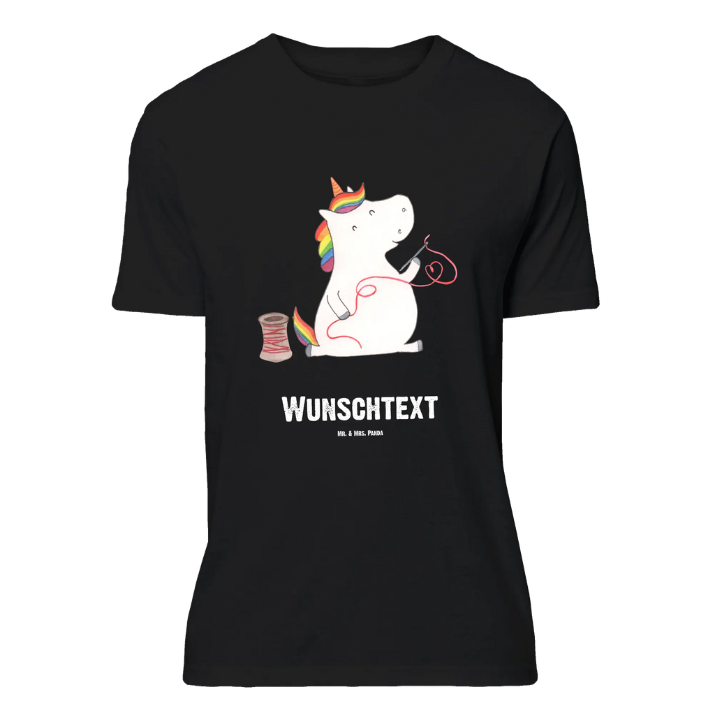Personalised T-Shirt unicorn seamstress T-Shirt Personalisiert, Frauen, T-Shirt mit Namen, Männer, Bedrucken, T-Shirt mit Aufruck, Wunschtext, Einhorn, Einhörner, Einhorn Deko, Unicorn, Mädchen, basteln, Häkeln, Nähzimmer, Freundin, nähen, Näherin, Stricken